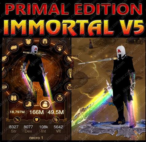 Primal Ancient Diablo 3 Immortal V5 Barren Modded Necromancer Inariu