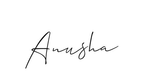 85 Anusha Name Signature Style Ideas Free E Sign