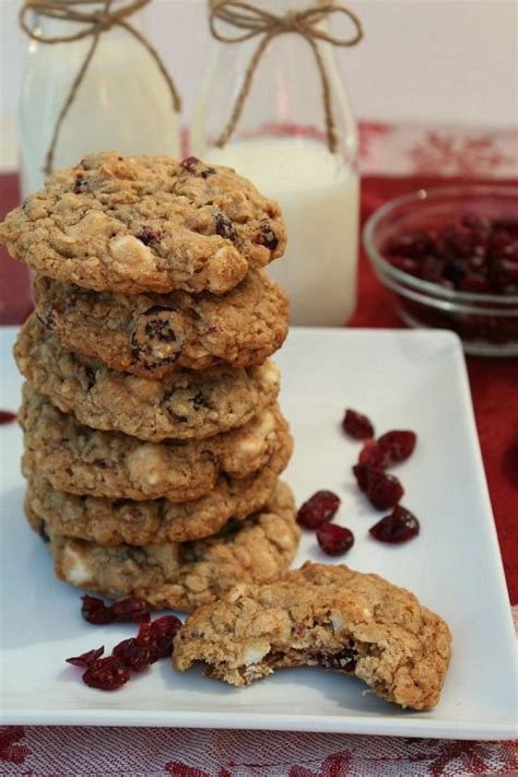 Oatmeal Craisin White Chocolate Chip Cookies Are A Classic Oatmeal