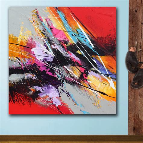 Fashion Oil Painting Abstract Graffiti Painting Home Decor On Canvas