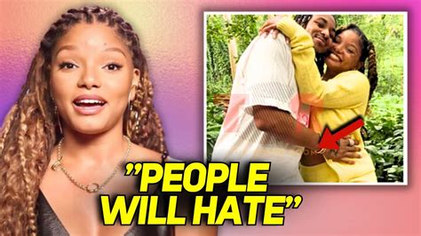 Halle Bailey Speaks On Hiding Her Pregnancy With Ddg Youtube