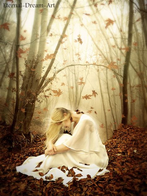 Autumn Loneliness By Eternal Dream Art On Deviantart