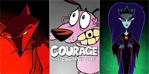 Movie Zone 🤐😈😧 Courage The Cowardly Dog 10 Freakiest Characters In The