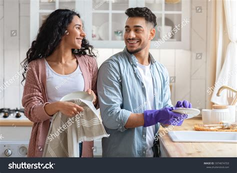 407 Couple Wiping Dishes Images Stock Photos And Vectors Shutterstock