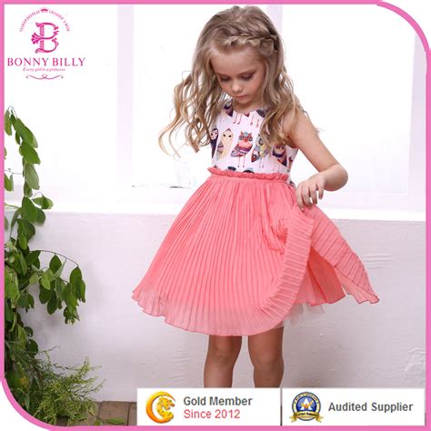 Flower Girl Dress Kids Party Wear Dress Fashion Children Clothing