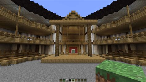 Shakespeare's globe theatre, which officially opened in 1997, is a reconstruction of the globe theatre, an elizabethan playhouse in the london borough of southwark, on the south bank of the. Shakespeares Globe Theatre in London for Minecraft
