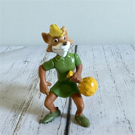 Mavin 1996 Mcdonalds Happy Meal Toy Disney Robin Hood Fox Figure