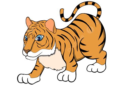 Predador Dos Desenhos Animados Do Tigre Png Tigre Desenho Animado The