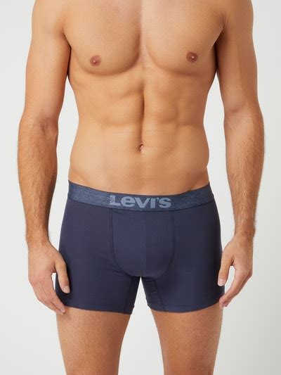 Levis® Trunks Mit Stretch Anteil Im 2er Pack Jeansblau Melange Online Kaufen