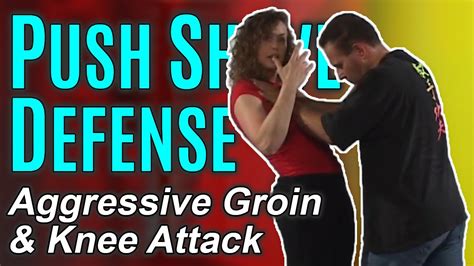 Snappy Comeback To Front Shove Self Defense Moves Fightfast Youtube