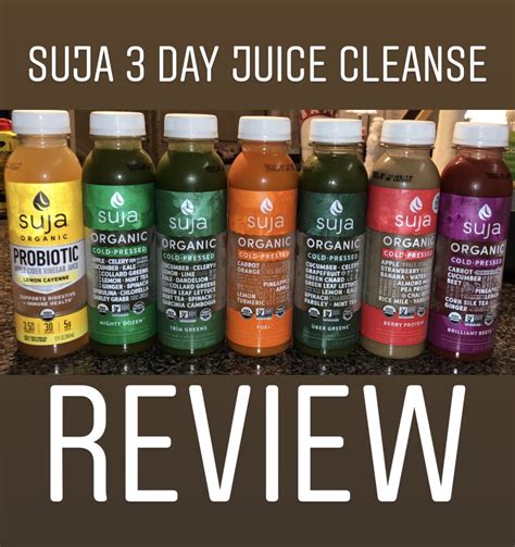 Suja 3 Day Juice Cleanse Review Holistic Queen 3 Day Juice Cleanse Juice Cleanse Juice