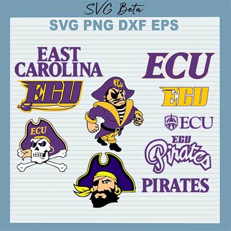 East Carolina University Pirates Svg Ecu Pirates Svg Cut File