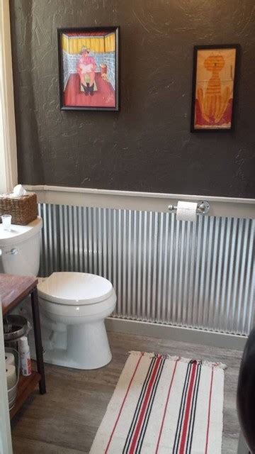 20 Corrugated Metal Bathroom Walls