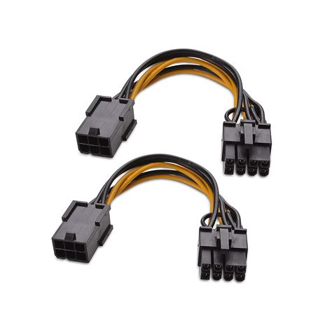 Pin To Dual Pin Pci Express Power Converter Cable For Graphics