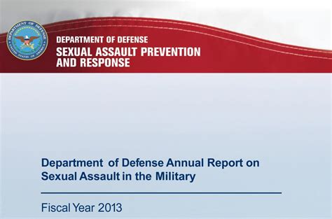 Dod Releases 2013 Annual Report On Sexual Assault Article The