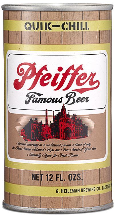Pfeiffer Vintage Beer Old Beer Cans Beer Cerveja