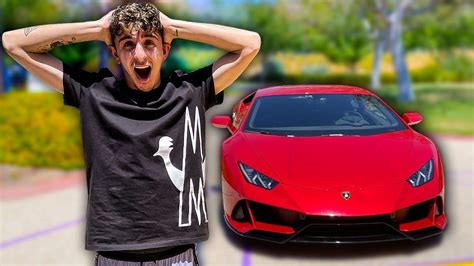 Surprising Faze Rug With A New Lamborghinicrazy Reaction Youtube