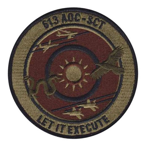 613 Aoc Strategic Competition Team Ocp Patch 613th Air And Space