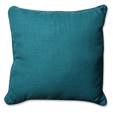 Pillow Perfect Outdoor Indoor Rave Teal 25 Inch Floor Pillow