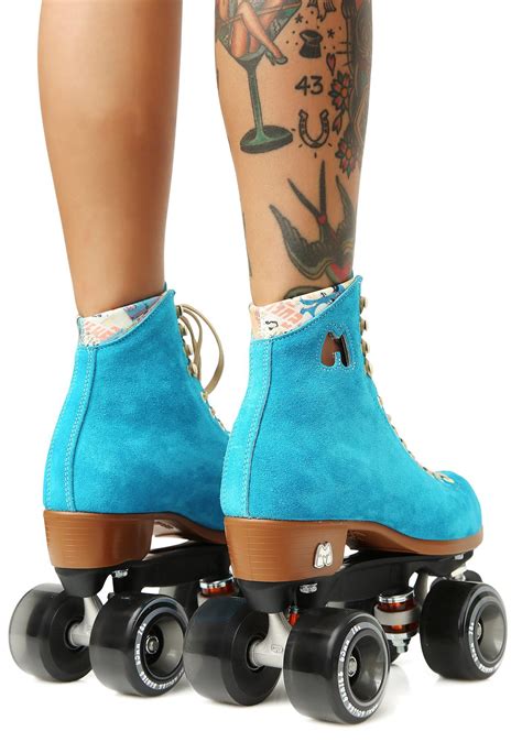 Blue Lolly Skates Roller Skate Shoes Boots Blue