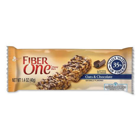 general mills fiber one® chewy bars oats and chocolate 1 4 oz 16 box gnm2051070