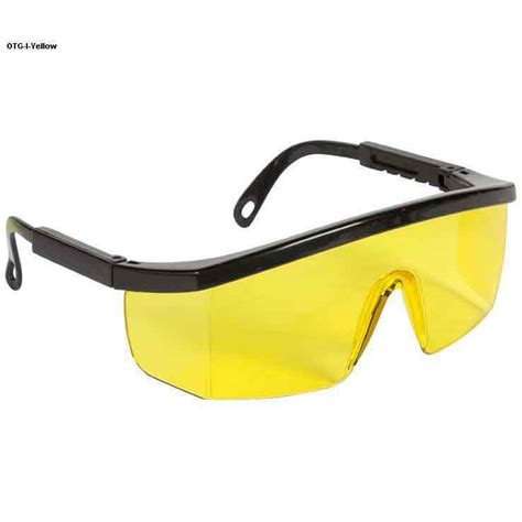 Shooters Edge Otg L Safety Glasses Yellow Sportsmans Warehouse