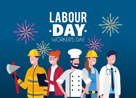 Professional Employers To Labour Day Holiday 687762 Vector Art At Vecteezy