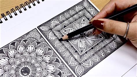 4 Types Of Mandala Art Patterns For Beginners How To Draw Mandala Art