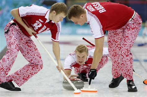 Sssh Russias Curling Fans Make Din At Wrong Time