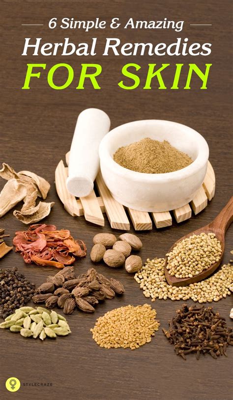 6 Simple And Amazing Herbal Remedies For Skin Herbalism Herbal Skin