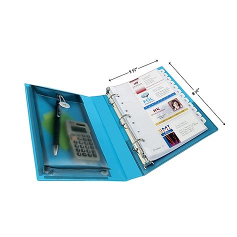 Avery Mini Durable Protect And Store Standard 1 3 Ring View Binder Blue