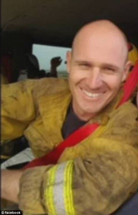 Funeral Held For Firefighter Killed In California Wildfire Daily Mail