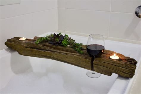 You can make your own homemade jewelry cleaner with warm water and dish soap. Homemade Wooden Bath Tub Tray w/ a succulent arrangement ...