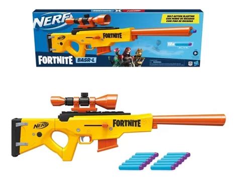 Nerf Fortnite Sniper Rifle Francotirador Tactica Basr L Cuotas Sin Inter S