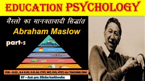 Abraham Maslow Ka Siddhantअब्राहम मैस्लो का अभिप्रेरणा सिद्धांत मांग