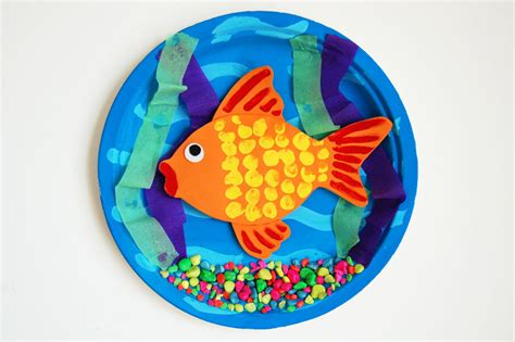 Hang it on display for a pretty easter decoration. 3D Goldfish Bowl | Kids' Crafts | Fun Craft Ideas ...