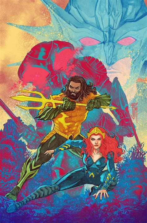 Dc Comics Unveils Aquaman Movie Variant Covers