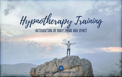 Hypnotherapy Training Integration Mind Body Soul 11419 Institute Of