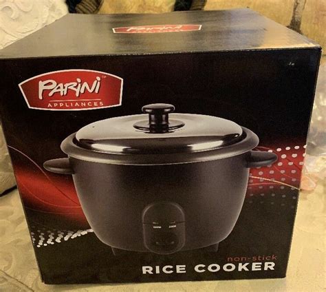 BNIB PARINI NON STICK RICE COOKER TV Home Appliances Kitchen Appliances Cookers On Carousell