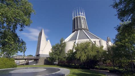 The lutyens crypt & treasury. BBC One - Songs of Praise, Liverpool Metropolitan Cathedral