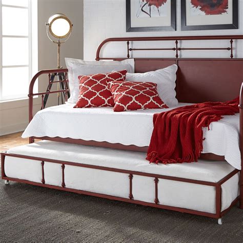 Liberty Furniture Vintage Series 179 Br11tb Rx1179 Br11t Rx1 Twin Metal Trundle Daybed With