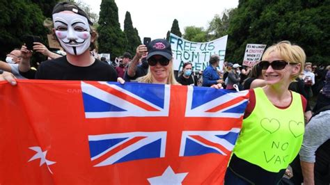 Vic Protesters Slammed For Debasing Shrine Of Remembrance As More Rallies Planned Kalgoorlie Miner