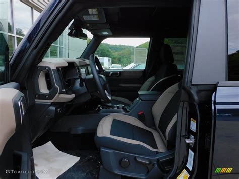 Sandstoneblack Onyx Interior 2021 Ford Bronco Big Bend 4x4 4 Door