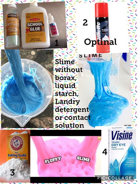 Slime Recipe Without Contact Solution