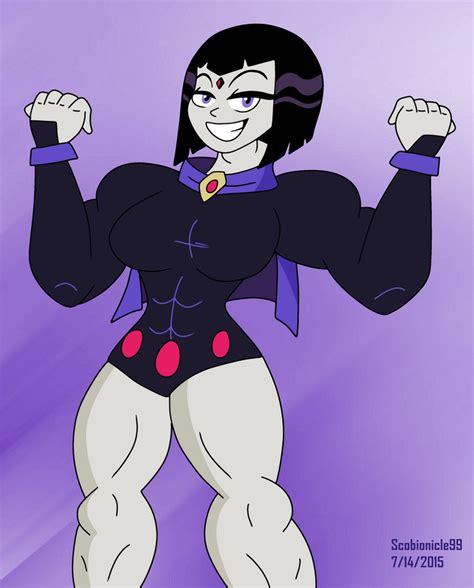 Fanart Fetish 35 Muscle Raven By Sb99stuff On Deviantart