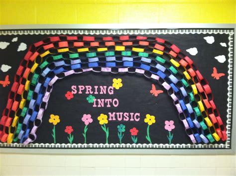 Spring Music Bulletin Board Class Bulletin Boards Spring Bulletin