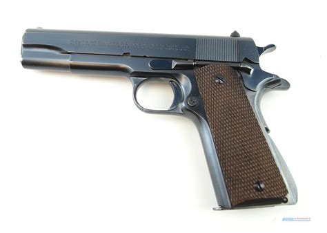 Colt National Match 45 Acp Mfg 1936 For Sale At