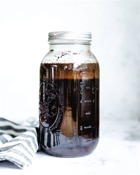 This Cold Brew Coffee Recipe Is Easy To Make In Just A Few Minutes Of Hands On Time Then Just