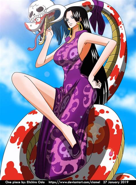 Boa Hancock Marine Ford By Clamel One Piece Photos One Piece Cartoon One Piece Pictures