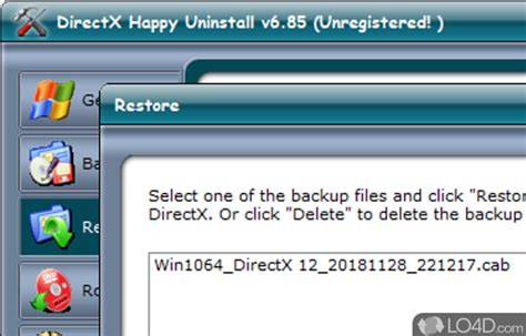 Directx Happy Uninstall Download
